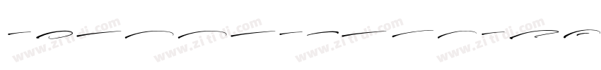 AmilliaSignature Reg字体转换